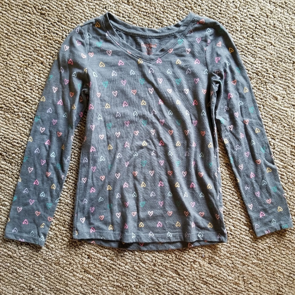 Gray Gray long sleeve shirt